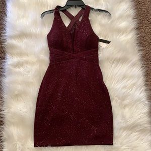 Xtraordinary Wine Dress size 1